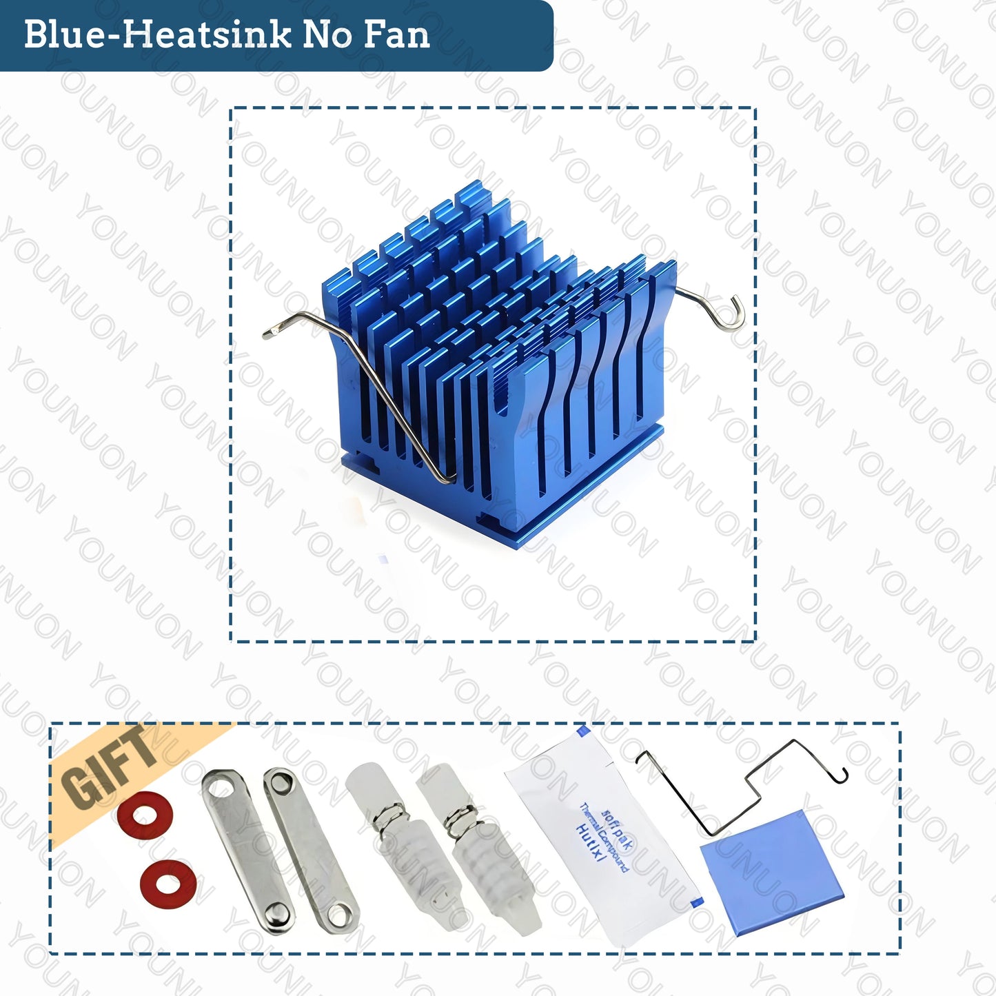 DIY Aluminium Northbridge Heatsink Cooler Motherboard Radiator with 40mm Fan 12V 40x40x10mm 40x40x20mm Cooling Fan