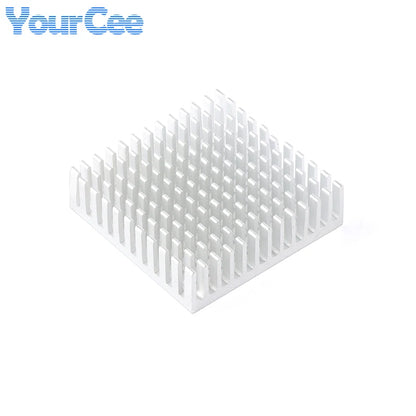 5pcs/1pc Heatsink 40x40x11mm 40*40*11mm Heat sink Cooler Fin Aluminum Radiator Cooler Black Silver Golden Heatsink