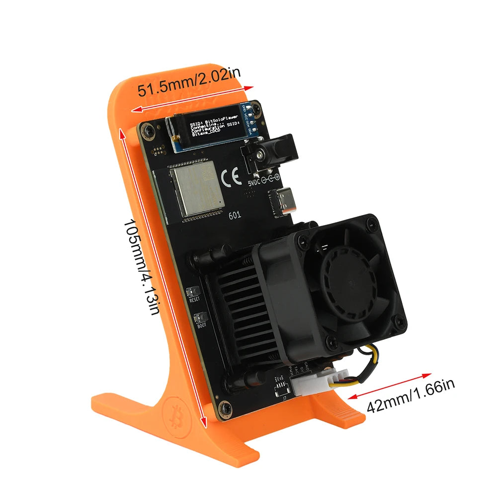 0.96 inch OLED Screen ESP32-S3 Development Board For Bitaxe Gamma 601 1.2TH/s Computing Power Open Source Bitcoin Mining Machine