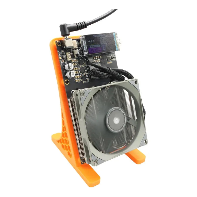 Bitaxe NerdQaxe++ 4.8TH/s Win 3.12 BTC Bitcoins Miner BM1370 Asic Chip Solo BTC 75W 2.4G WiFi Open-Source Mining Machine