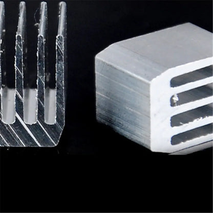 10pcs Aluminum Cooling 9x9x12MM Heat Sink Radiator Heatsink Cooler Electric Tools