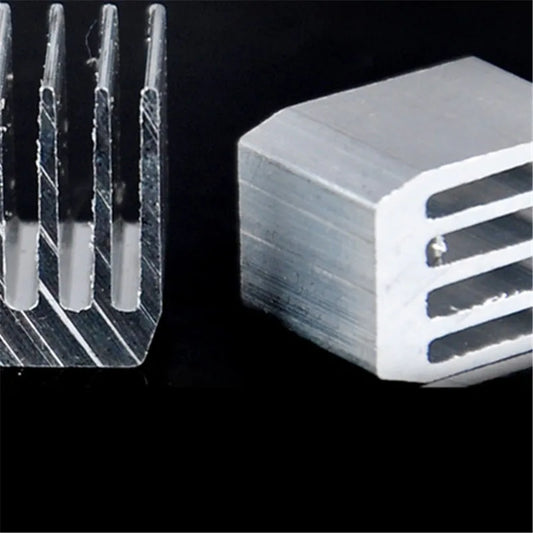 10pcs Aluminum Cooling 9x9x12MM Heat Sink Radiator Heatsink Cooler Electric Tools