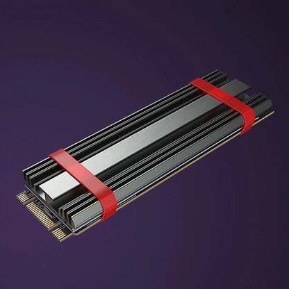 M.2 NVMe SSD Heatsink M2 2280 HDD Hard Disk Heat Sink Aluminum Radiator With Thermal Pad For Desktop PC Sata SSD Cooler