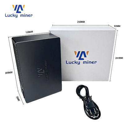 Lucky Miner LV08 BTC miner 4.2TH/s Blockchain cryptocurrency mining machine Bitcoin lottery miner