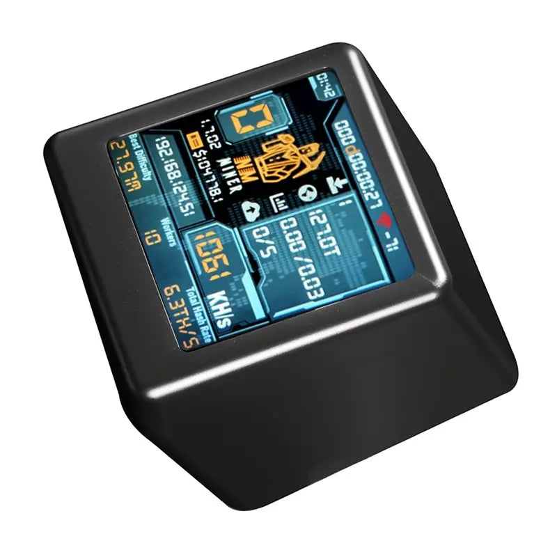 ABGI-5X NM TV Nmminer Smart TV 1060KH/S Hashrate Nerdminer V2 ESP32 BTC SOLO Lottery Miner & Smart Gift Desktop Clock Black