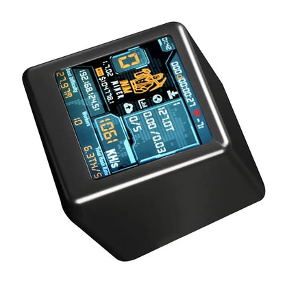 ABGI-5X NM TV Nmminer Smart TV 1060KH/S Hashrate Nerdminer V2 ESP32 BTC SOLO Lottery Miner & Smart Gift Desktop Clock Black