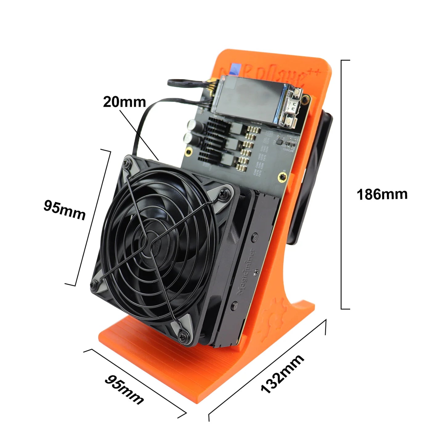 2026 New NerdQaxe++ 6 TH/s Bitcoin Miner Rev6.1 Family Personal Blockchain Lottery Miner