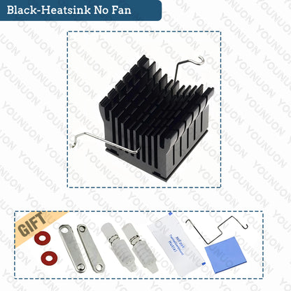 DIY Aluminium Northbridge Heatsink Cooler Motherboard Radiator with 40mm Fan 12V 40x40x10mm 40x40x20mm Cooling Fan