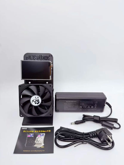 High Efficiency NerdQaxe++ 4.8TH/s Miner SHA-256 Algorithm ASIC Bitcoin Mining Device Low Energy Consumption for BTC BSV