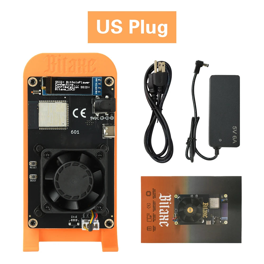 0.96 inch OLED Screen ESP32-S3 Development Board For Bitaxe Gamma 601 1.2TH/s Computing Power Open Source Bitcoin Mining Machine
