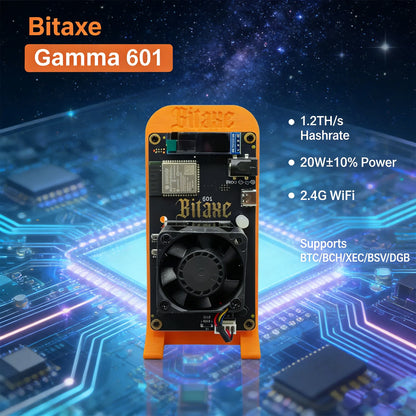 Solo Miner Gamma 601 Silent 25dB Bitcoin Miners – ASIC Miner From AntminerS21 Pro Dispositivo de mineração confiável