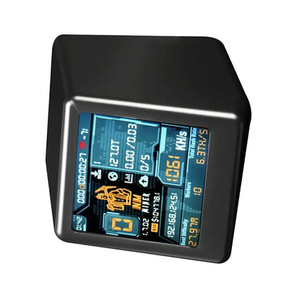 ABGI-5X NM TV Nmminer Smart TV 1060KH/S Hashrate Nerdminer V2 ESP32 BTC SOLO Lottery Miner & Smart Gift Desktop Clock Black