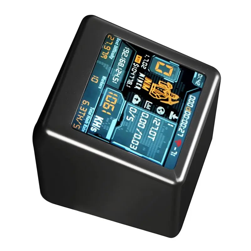 ABGI-5X NM TV Nmminer Smart TV 1060KH/S Hashrate Nerdminer V2 ESP32 BTC SOLO Lottery Miner & Smart Gift Desktop Clock Black