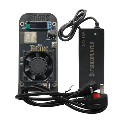 2026 Latest Bitaxe Gamma 601 Crypto Mining Machine 1.2th/s 18W Open Source Bitcoin Miner With Power Supply Bitaxe Solo Miners