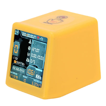 Solo Lottery Miner WiFi BT 1060KH/s Hashrate 1.54 Inch Smart Display Desktop Cryptocurrency Mining Machine for Bitcoin Dogecoin