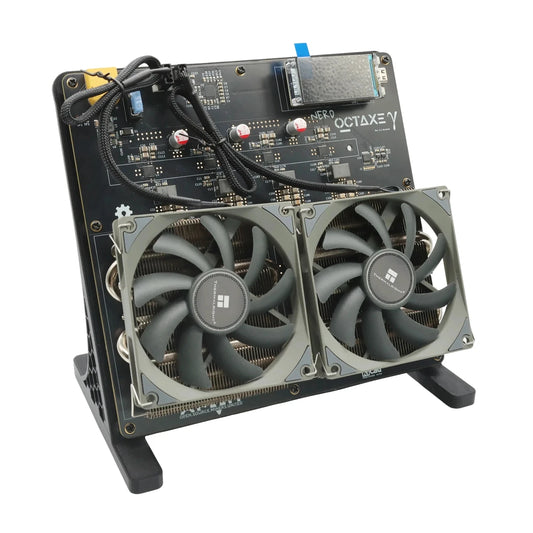 Nerdqaxe miner 9.6th Bitcoin Miner with 16J/Th 160W Low Power Silent Home Mining 8* BM1370 Nerdqaxe++ 10T