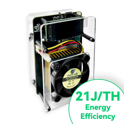 NMAxe Bitcoins NMMiner Official Ultra BM1366 ASIC Chip Solo Lottery Miner 500Gh/s Fully Open-source Home Use with Display