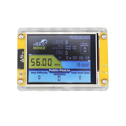 NerdMiner V2 Bitcoins Miner 350-1000KH/s Asic Btc Miner Asik Mining Crypto Miners Solo Bitcoin Mining Machine Cryptocurrency