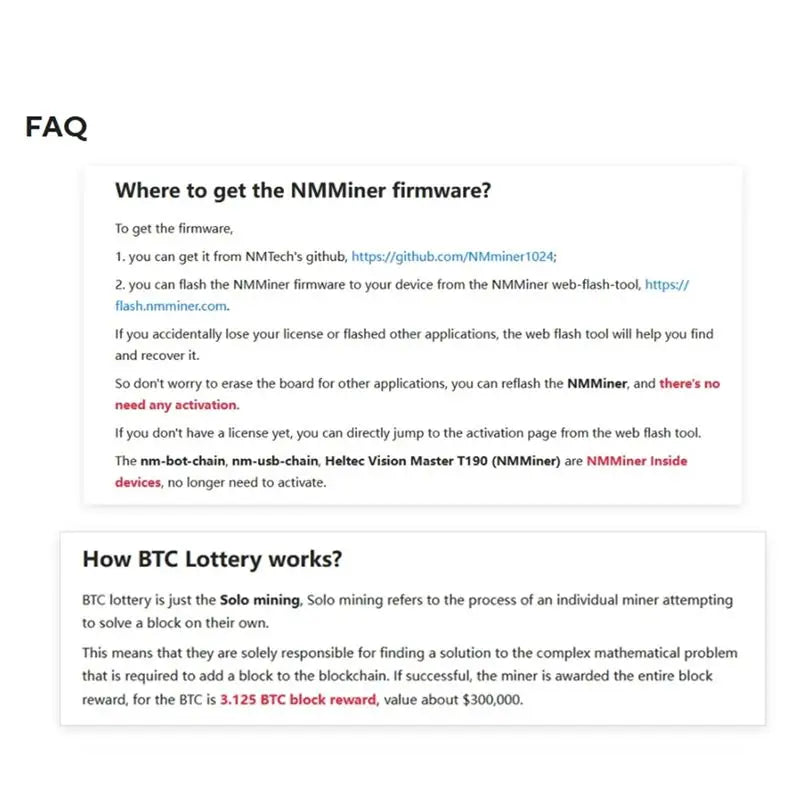 ABKJ-Bitcon Nerd Miner BTC Crypto Solo Lottery 307KH/S ESP32 Vision Master T190 With White Shell Win BTC Wifi BLE Connection